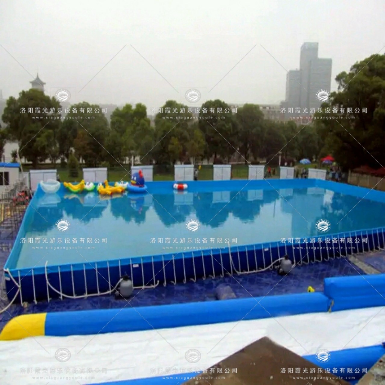 郑州支架游泳池